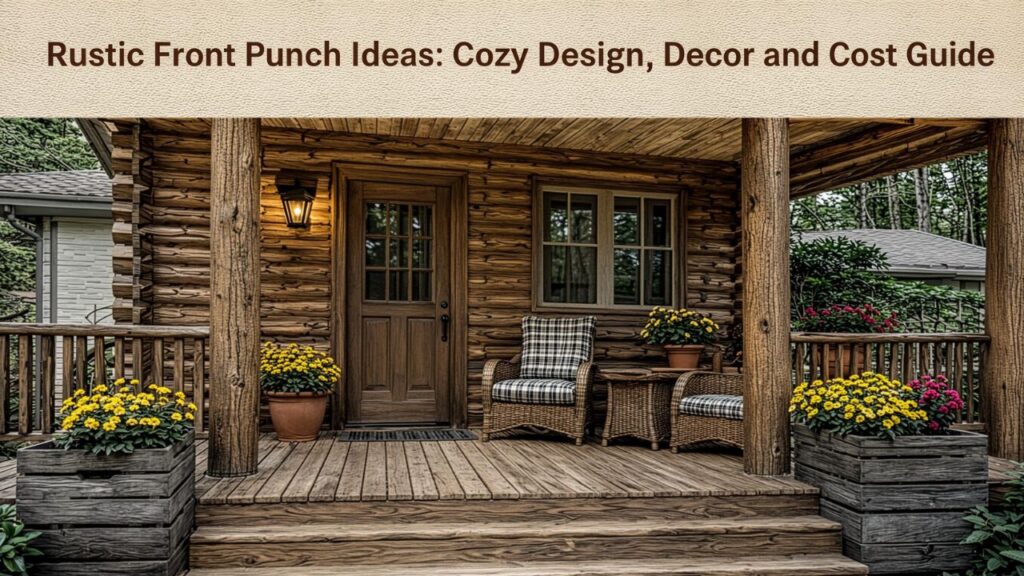 Rustic Front Porch Ideas: Cozy Design, Decor and Cost Guide