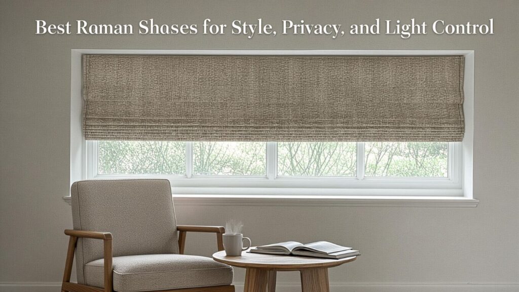 Best Roman Shades for Style, Privacy, and Light Control