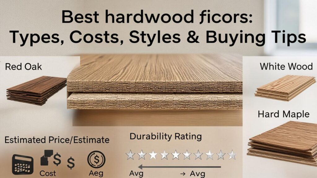 Best hardwood floors: Types, Costs, Styles & Buying Tips