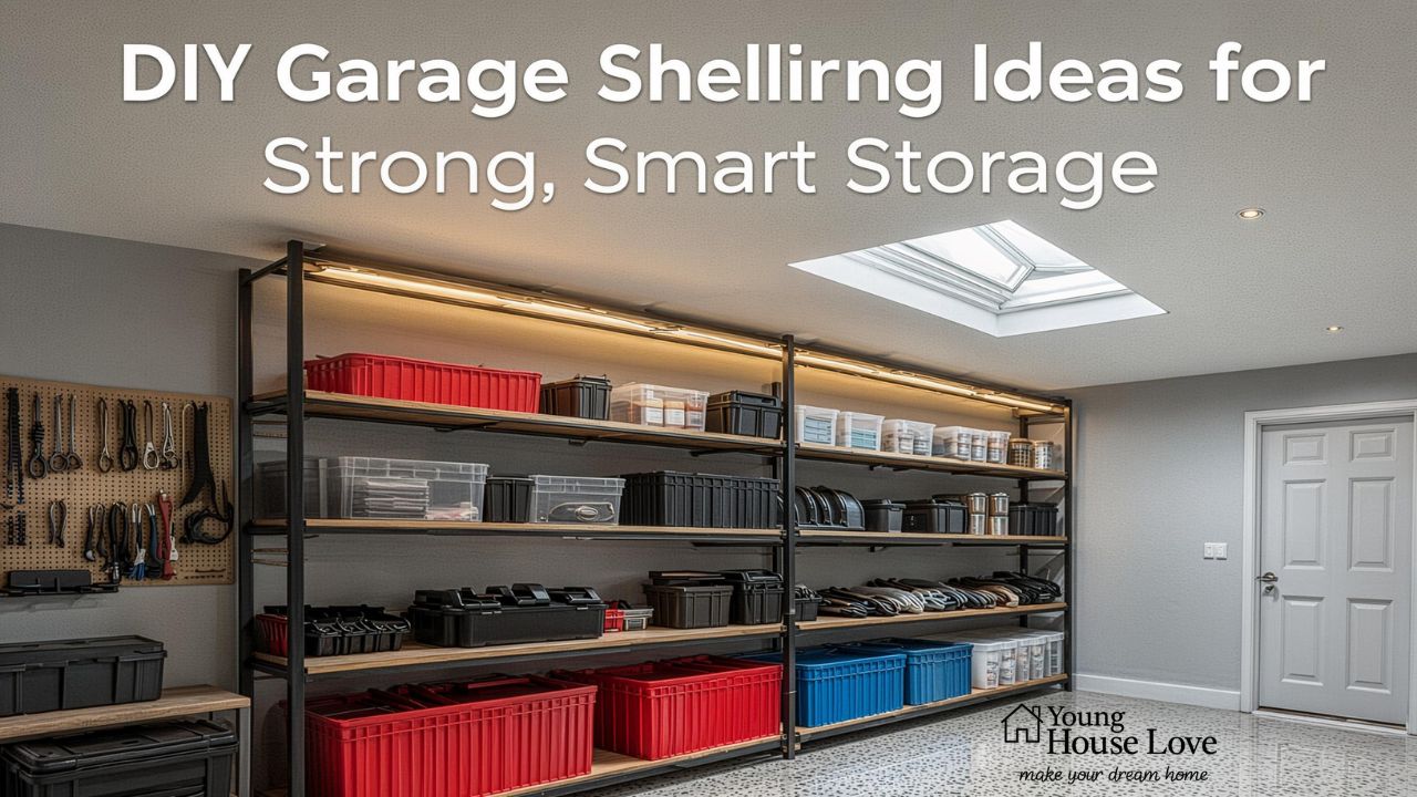 DIY Garage Shelving Ideas for Strong, Smart Storage