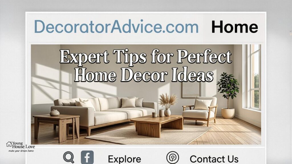 DecoratorAdvice.com Home: Expert Tips for Perfect Home Decor Ideas