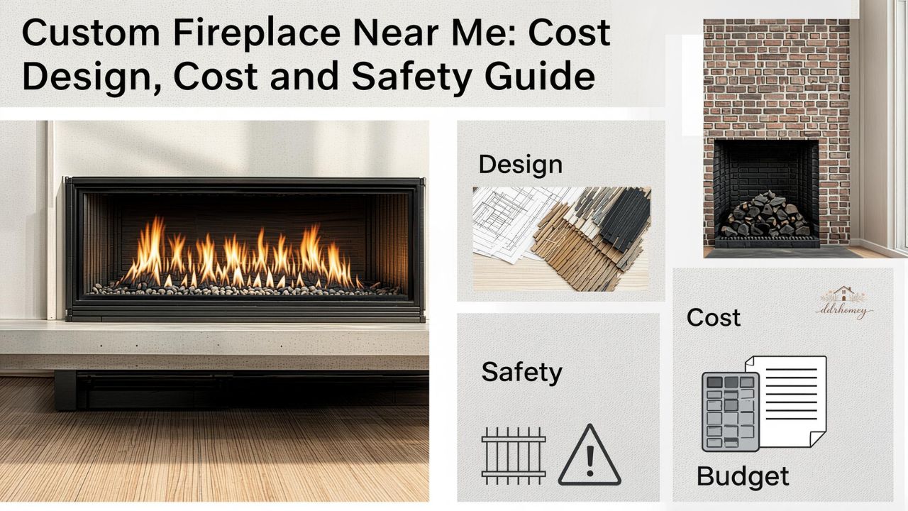 Custom Fireplace Near Me: Design, Cost and Safety Guide