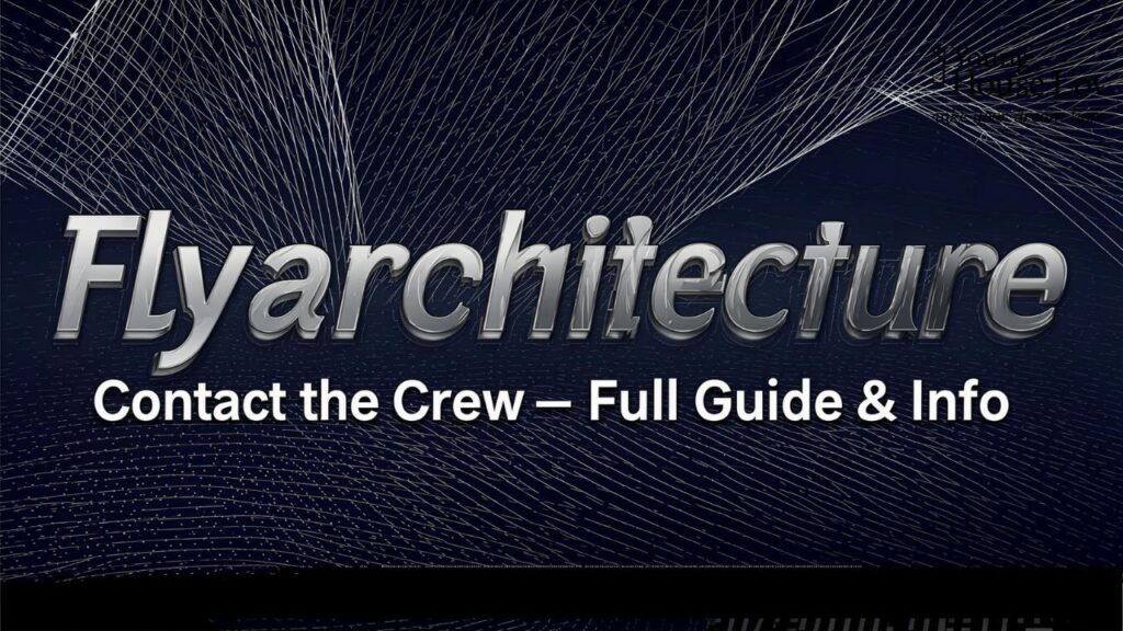 Flyarchitecture Contact the Crew – Full Guide & Info