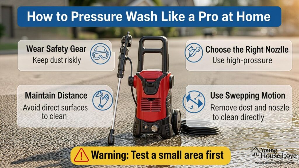 How to Pressure Wash Like a Pro at Home