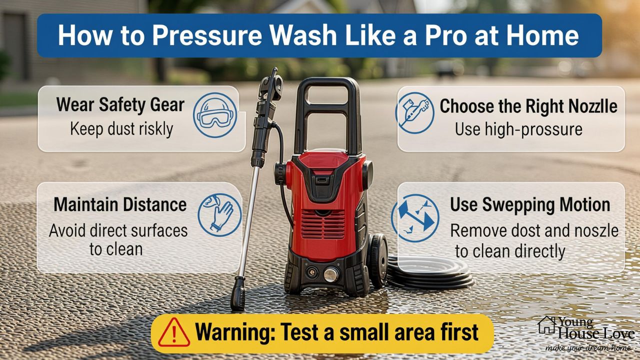 How to Pressure Wash Like a Pro at Home