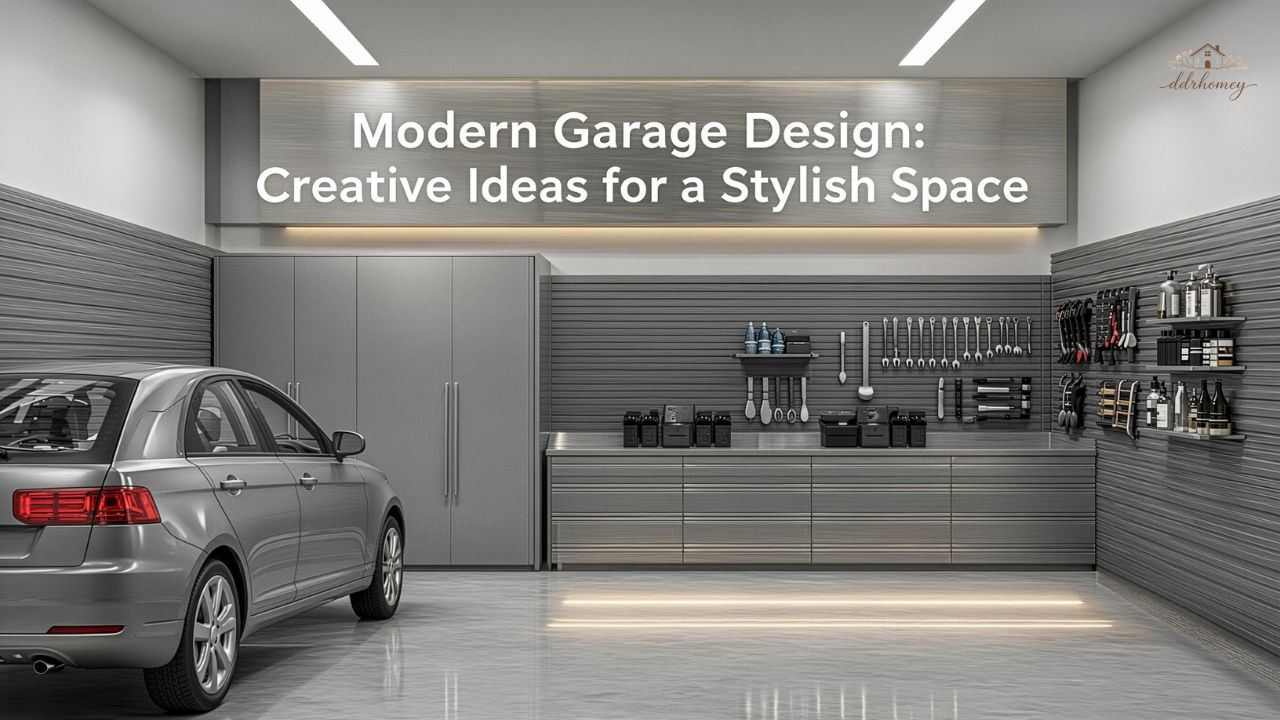 Modern Garage Design: Creative Ideas for a Stylish Space