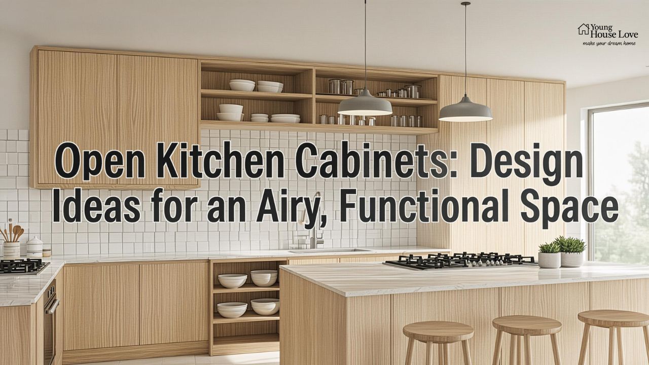 Open Kitchen Cabinets: Design Ideas for an Airy, Functional Space