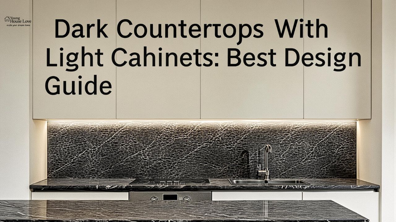 Dark Countertops With Light Cabinets: Best Design Guide