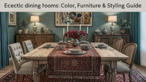 Eclectic dining rooms: Color, Furniture & Styling Guide
