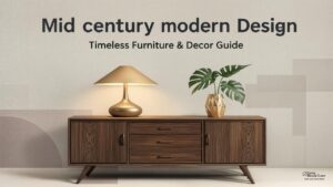 Mid century modern Design: Timeless Furniture & Decor Guide