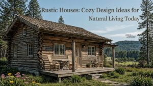 Rustic houses: Cozy Design Ideas for Natural Living Today
