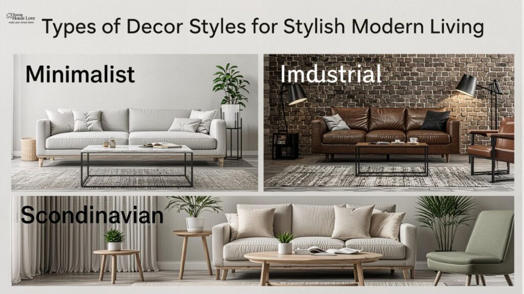 Types of Decor Styles for Stylish Modern Living