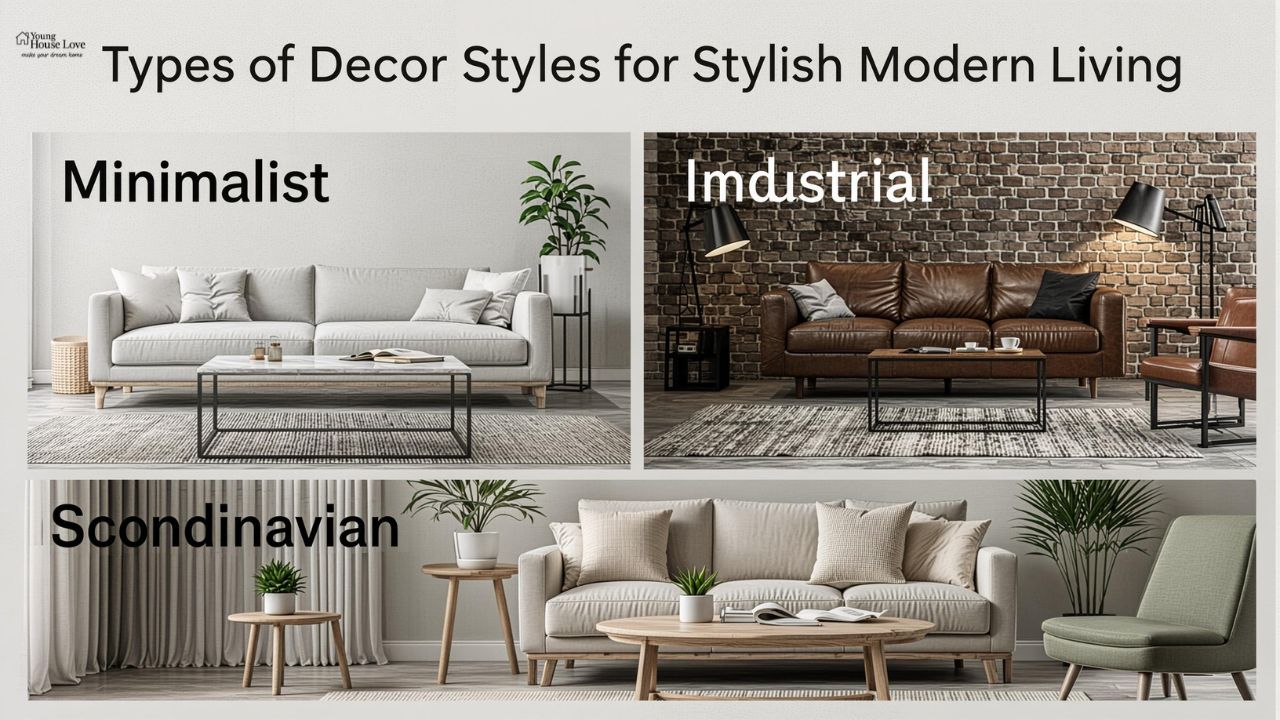 Types of Decor Styles for Stylish Modern Living