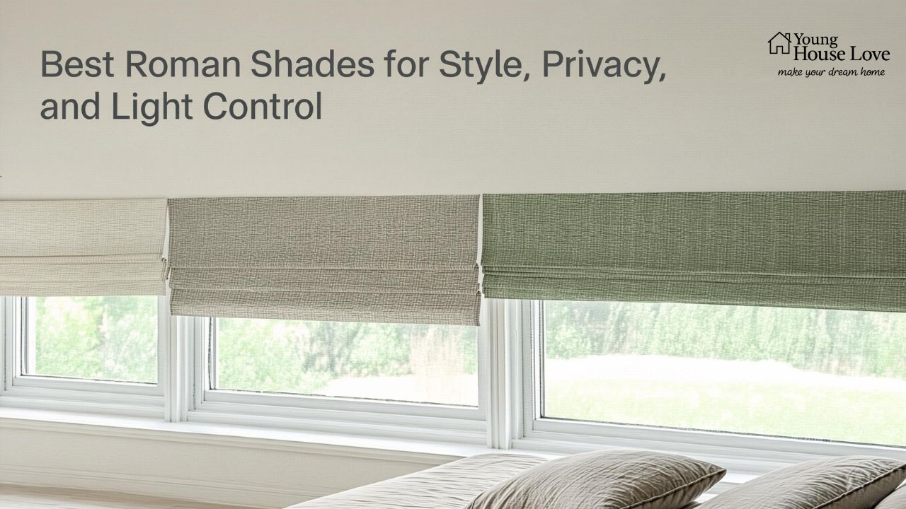 Best Roman Shades for Style, Privacy, and Light Control