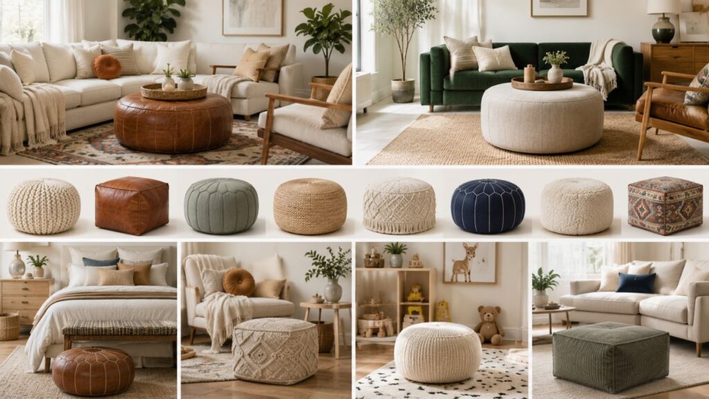 Pouf Guide: Styles, Uses & How to Choose the Best